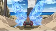 Choji preparing to fight Asuma (Image via Studio Pierrot)